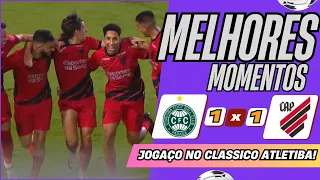 ATLETIBA FICOU TUDO IGUAL! Coritiba 1 x 1 Athletico I Melhores Momentos I Paranaense 2024