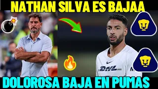 Nueva ALINECION De PUMAS , Nathan Silva DOLORSA BAJA  | Reporte Cruz Azul vs Pumas