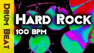 Backing Track - Hard Rock Beat 100 BPM