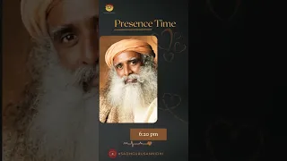 Presence Time 6:20pm #sadhguru #isha #yoga #ishafoundation #presence #Time #Sadhgurusannidhi #yoga