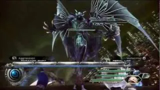 Final Fantasy XIII-2 Boss Battle - Chaos Bahamut & Caius Ballad (Academia 500 AF)