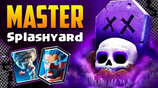 How to Play Splashyard  in 2024 - Clash Royale 💀👑