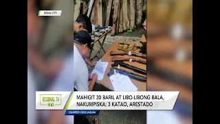 Regional TV News: Umano'y illegal training facility, sinalakay