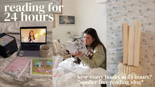 the reading diaries | reading for 24 hours *spoiler free reading vlog*