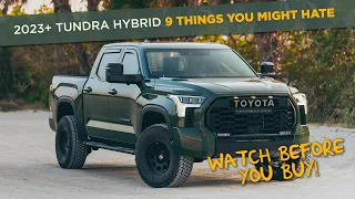 2023 Toyota Tundra Hybrid 4000 Mile Review