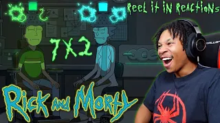 RICK & MORTY 7x2 REACTION | ”The Jerrick Trap” | Adult Swim | REEL IT IN REACTIONS