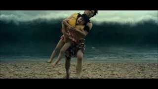 Mega Tsunami scenes from the film   Haeundae 2009 1080p