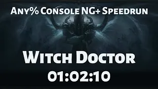 Diablo III: Eternal Collection - Any% Console NG+ Witch Doctor Speedrun in 01:02:10