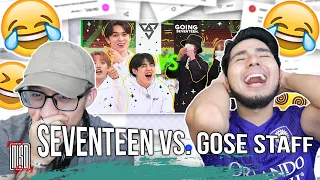 🤸‍♂️🏐SEVENTEEN Vs. GoSe Staff⚽🏆 | NSD REACTION