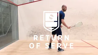 Squash Tips & Tricks - Return of serve