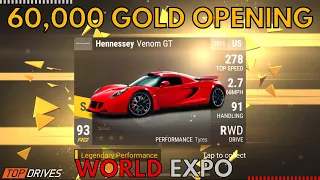 Top Drives : LEGENDARY **60,000 GOLD** WORLD EXPO PACK OPENING | Elite + Special CFs + WE Premiums