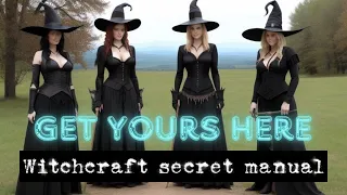 Get your own witchcraft secret manual