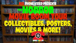 The HORROR ROOM TOUR - Collectibles, Posters, Movies & More!