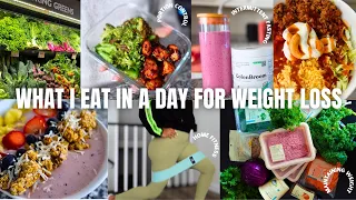 WHAT I EAT IN A DAY |  Portion Control *TIPS* + Back To Routine + Wellness Journey