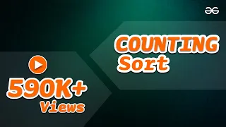 Counting Sort | GeeksforGeeks