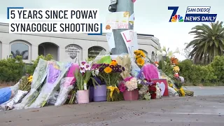 Sat. April 27 | 5 years since deadly Poway synagogue shooting | NBC 7 San Diego