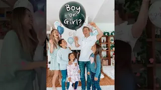 BOY OR GIRL? GENDER REVEAL Party 💙 💖 #Shorts | Mamiseelen