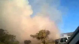 Fire in Slangkop Nature Reserve
