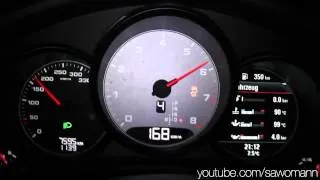 2014 Porsche Panamera 4S 420 HP 0-100 km/h & 0-100 mph Acceleration GPS HD