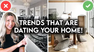 10 DESIGN TRENDS THAT ARE DATING YOUR HOME + HOW TO FIX THEM