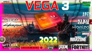 Vega 3 in 30 Games ( Athlon 3000G )    | 2022