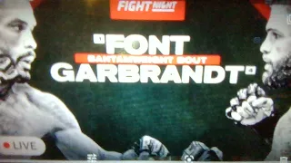 UFC Fight Night "Font vs Garbrandt" Live Watch and Chat