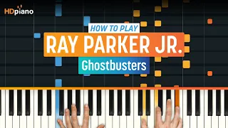 How to Play "Ghostbusters" by Ray Parker Jr. | HDpiano (Part 1) Piano Tutorial