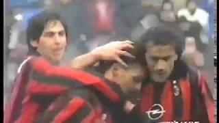 Roberto Baggio (Milan) - 07/01/1996 - Milan 3x0 Sampdoria - 1 gol
