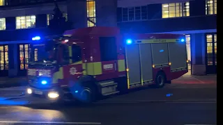 London Fire Brigade G306 Wembley MK3 FRU (Fire Rescue Unit) Turnout To Emergency!