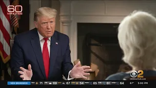 White House Releases Video Of President Trump's Interview With 60 Minutes