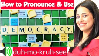 How to Pronounce "Democracy" correctly | Democracy Pronunciation | Learn with Let's Lead | Word 27