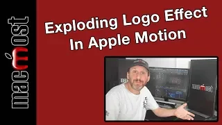 Exploding Logo Effect In Apple Motion (MacMost #1932)