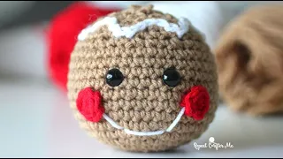 Crochet Pattern: Gingerbread Head