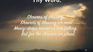 SHOWERS OF BLESSINGS KARAOKE BY BR.SHEM CHACKO +96560415715