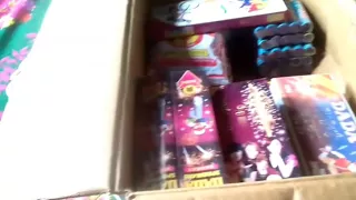 Diwali firework stash 2017 (Indian crackers)