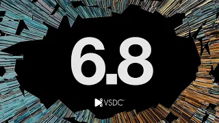 Meet VSDC 6.8: new transition effects, group object editing, Bezier curves, and updated effect menu