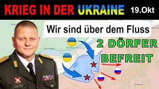 19.Okt: RUSSISCHE PANIK - NEUER BRÜCKENKOPF AUF DEM OSTUFER des DNIPRO | Ukraine-Krieg