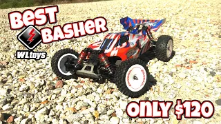 Is This WLtoys BEST Brushless 3S Basher For Only $120 | WLTOYS 124008