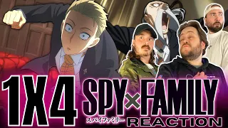SPY X FAMILY | REACTION | 1x4 "The Prestigious School's Interview"