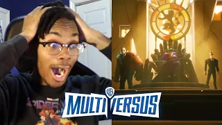 MultiVersus Launch Trailer Reaction! (NEW CHARACTERS SHOWN)