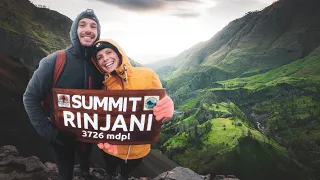 We Climbed ACTIVE Volcano! Hiking Rinjani 3726M | Sembalun to Torean