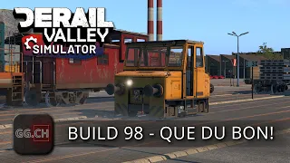 Derail Valley - FR - Update | La build 98 est là avec pleins de nouveautés sympa :)