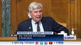 Sen. Whitehouse on the Financial Risks of Climate Change in a Senate Budget Committee Hearing