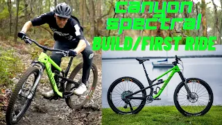 Canyon Spectral 2021 build/First ride! | Jack Moir |