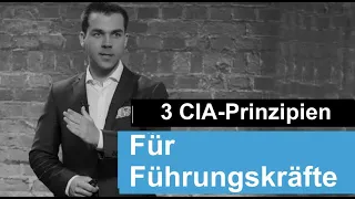 Must-see für Führungskräfte 2024 | 3 Prinzipien der CIA | Mark T. Hofmann