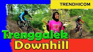 Downhill Mountain Biking in Trenggalek @trendhicom