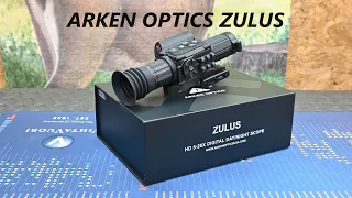 Arken Optics Zulus HD 5-20x LRF Day/Night Scope, FIRST IMPRESSIONS