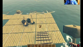 АКУЛА СЪЕЛА ЗА КАДРОМ но я всё ровно продолжаю играть в RAFT