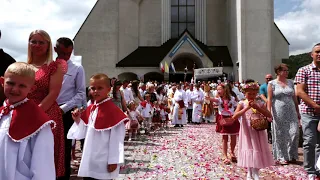 Łukowica - Procesja Bożego Ciała 30 maj 2024 rok