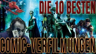 DIE TOP 10 DER BESTEN SUPERHELDENFILME / COMICVERFILMUNGEN [DE][HD]